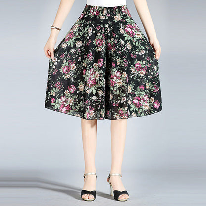 Vera Vintage Culottes | Lightweight Wide Leg Pants for Women 0