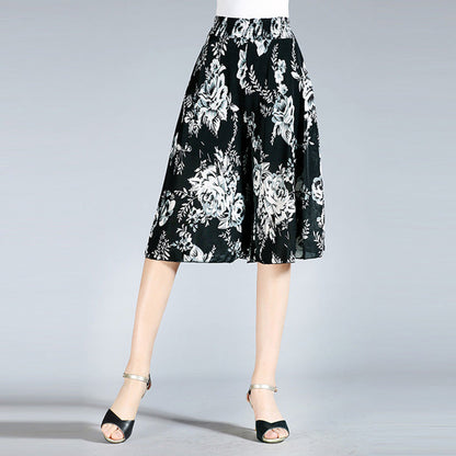 Vera Vintage Culottes | Lightweight Wide Leg Pants for Women 12