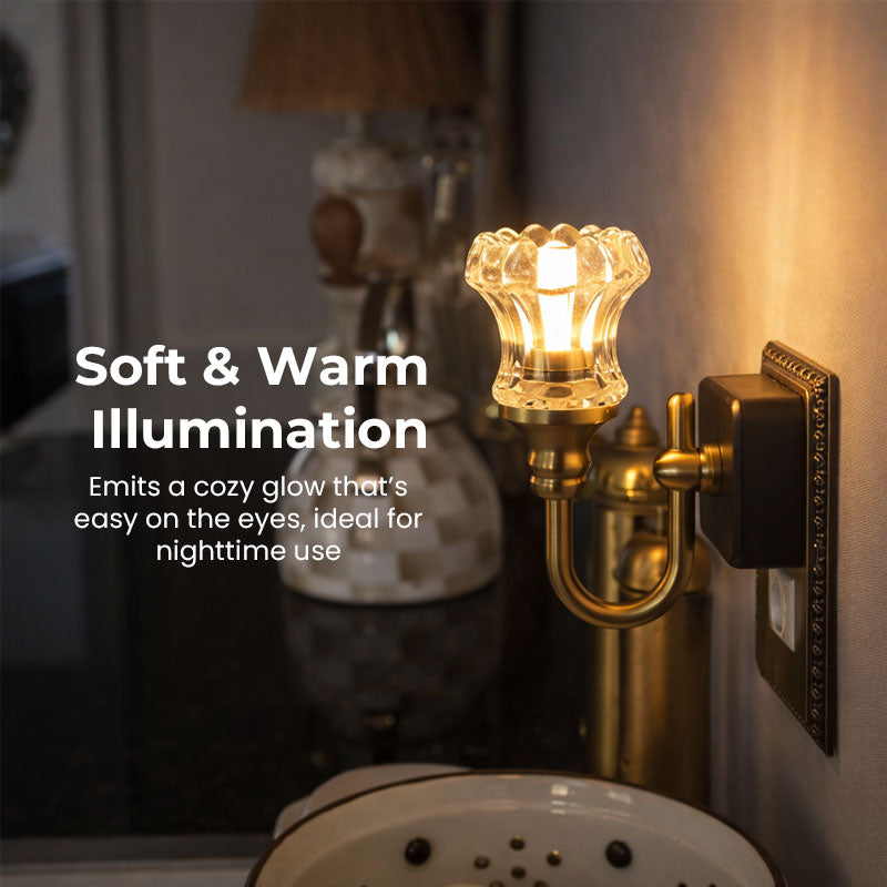 Vera Vintage Wall Sconce | Soft Warm Illumination, Plug-In Design 2