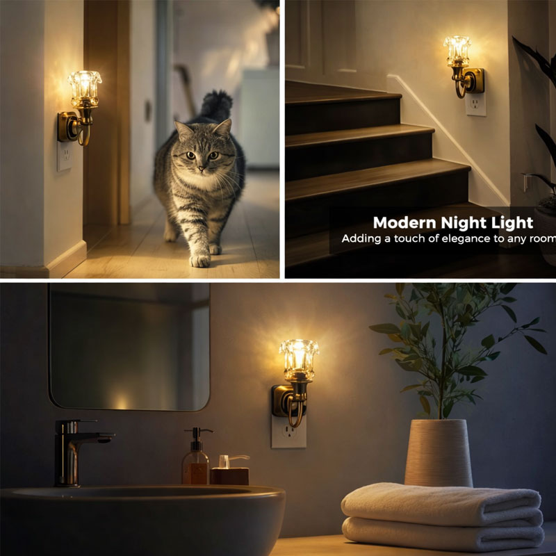 Vera Vintage Wall Sconce | Soft Warm Illumination, Plug-In Design 3