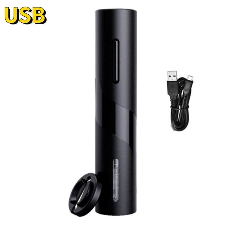 Vino Magic Electric Wine Opener | Effortless Cork Removal, Stainless Steel 2