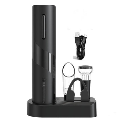 Vino Magic Electric Wine Opener | Effortless Cork Removal, Stainless Steel 3