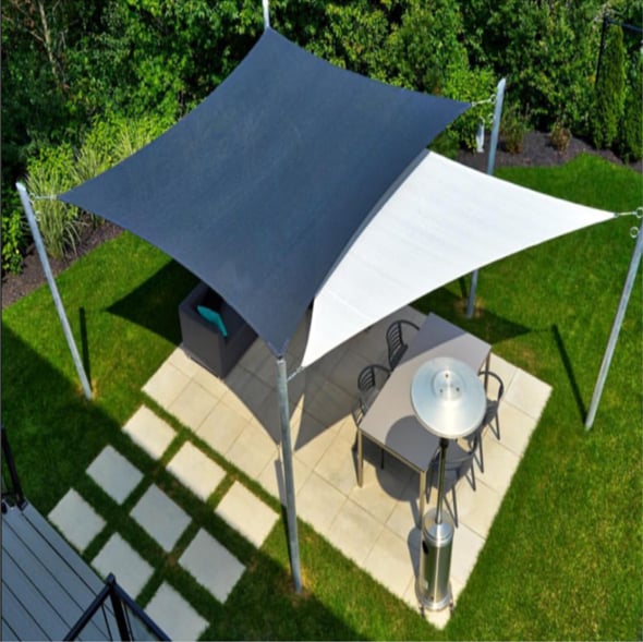 Viva Sun Shade Sail | Waterproof UV Protection for Patio and Outdoor Spaces 3