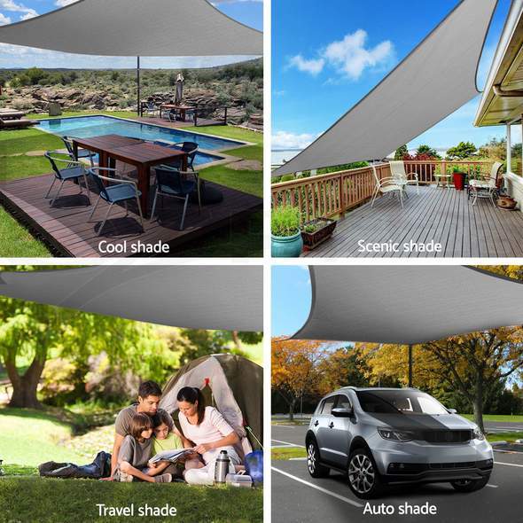 Viva Sun Shade Sail | Waterproof UV Protection for Patio and Outdoor Spaces 8