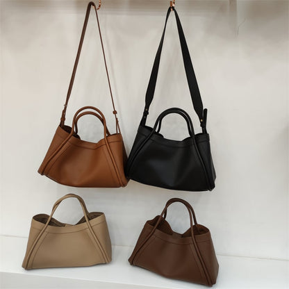 Wanda Leather Tote Bag | Adjustable Shoulder Strap, Versatile Design 3
