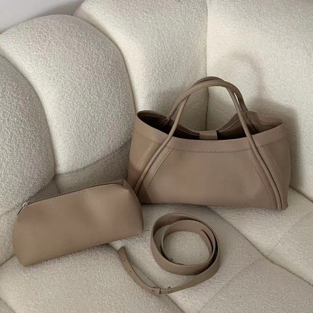 Wanda Leather Tote Bag | Adjustable Shoulder Strap, Versatile Design 4