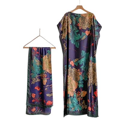 Wanda Maxi Dress | Ethnic Print, Comfortable Long Dress for Women 11