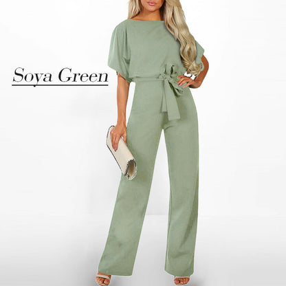 Wanda Wide Leg Jumpsuit | High Waist, Breathable Design 10