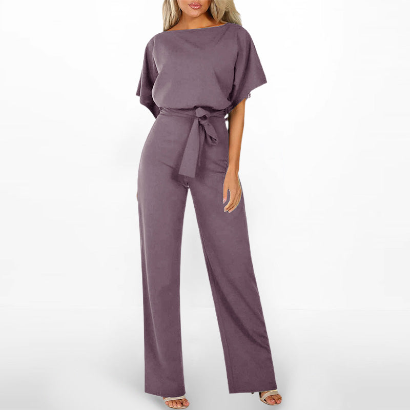 Wanda Wide Leg Jumpsuit | High Waist, Breathable Design 6