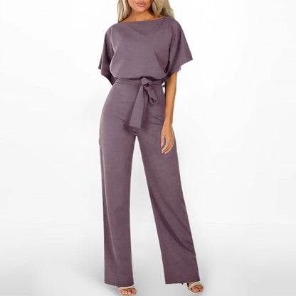 Wanda Wide Leg Jumpsuit | High Waist, Breathable Design 6