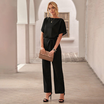 Wanda Wide Leg Jumpsuit | High Waist, Breathable Design 8