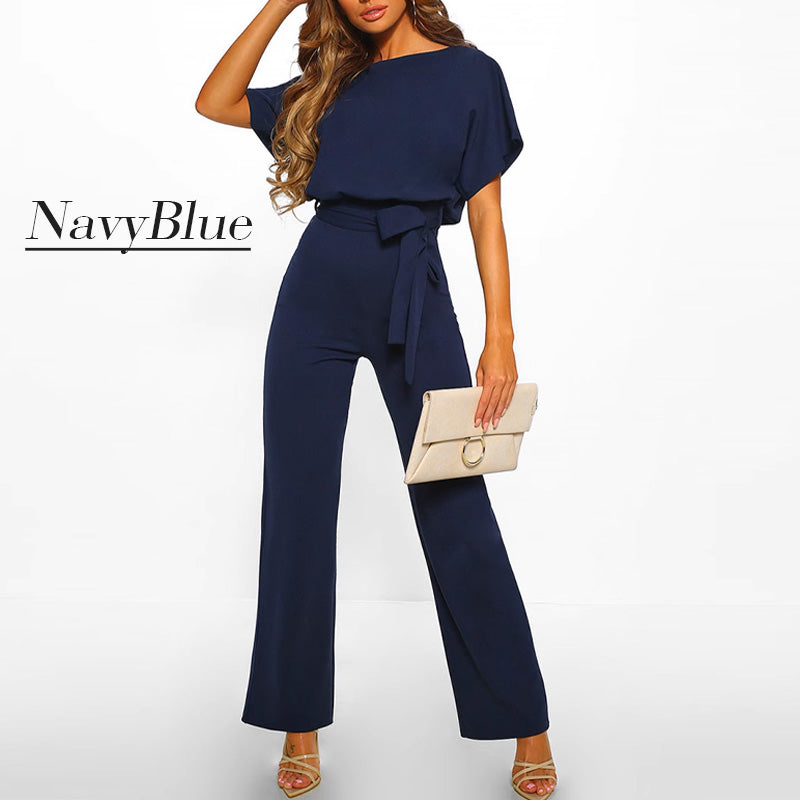 Wanda Wide Leg Jumpsuit | High Waist, Breathable Design 9
