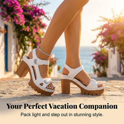 Wander Women's Sandals | Adjustable One-Strap, Platform Design 1