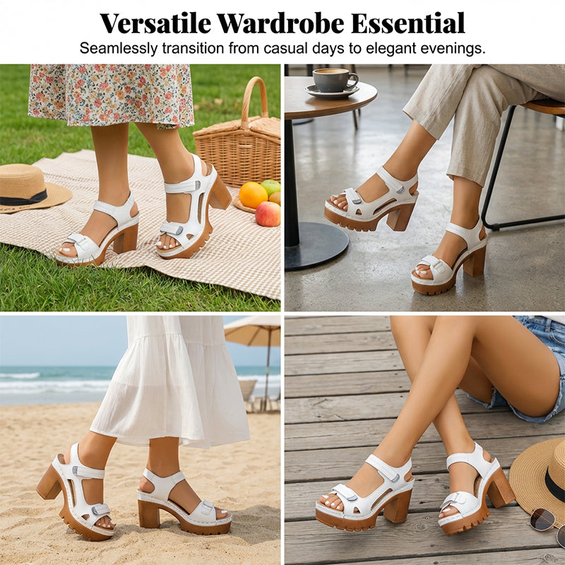 Wander Women's Sandals | Adjustable One-Strap, Platform Design 5