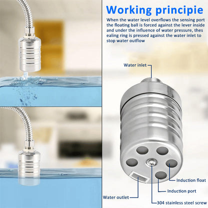 Waver Float Valve | Automatic Water Level Control, Stainless Steel 1