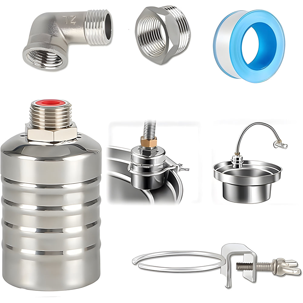 Waver Float Valve | Automatic Water Level Control, Stainless Steel 3