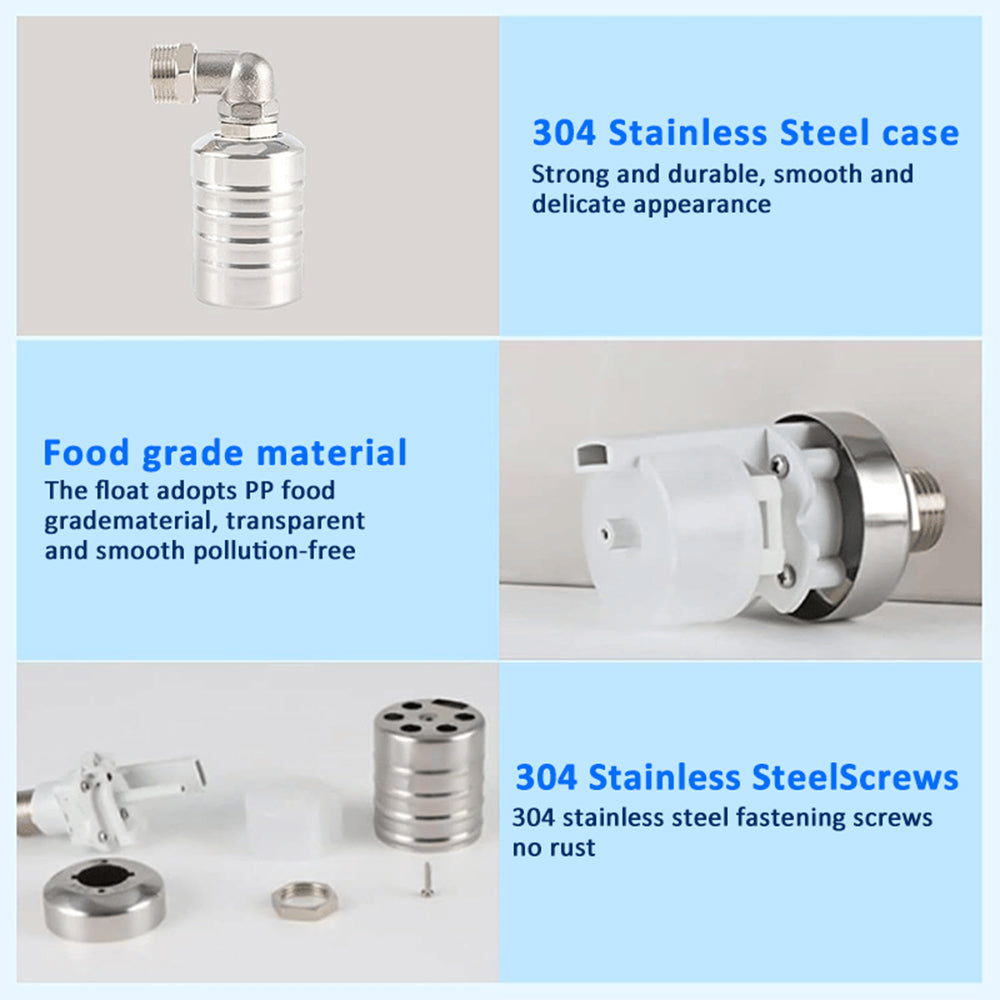 Waver Float Valve | Automatic Water Level Control, Stainless Steel 5