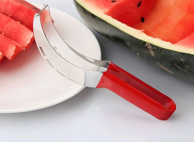 Wavi Watermelon Slicer | High-Quality Stainless Steel, Anti-Slip Handle 0