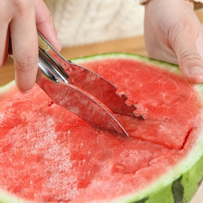 Wavi Watermelon Slicer | High-Quality Stainless Steel, Anti-Slip Handle 2
