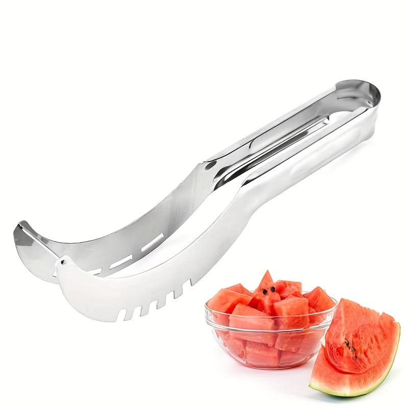 Wavi Watermelon Slicer | High-Quality Stainless Steel, Anti-Slip Handle 5