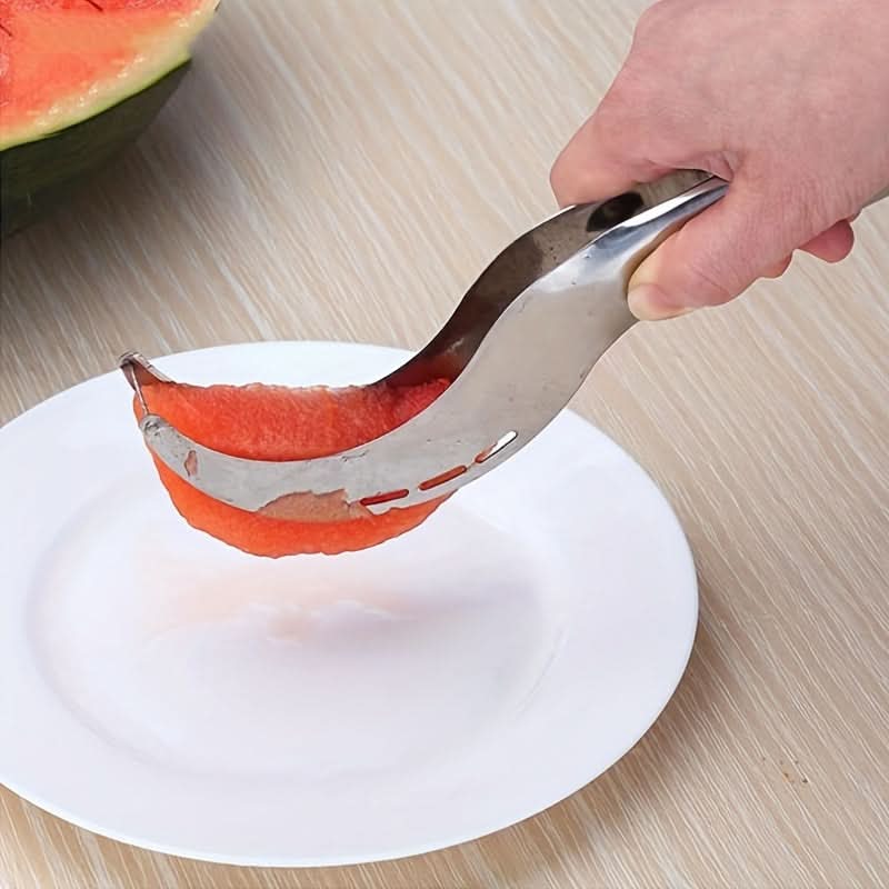 Wavi Watermelon Slicer | High-Quality Stainless Steel, Anti-Slip Handle 6