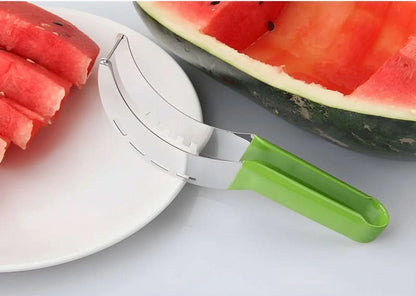 Wavi Watermelon Slicer | High-Quality Stainless Steel, Anti-Slip Handle 9