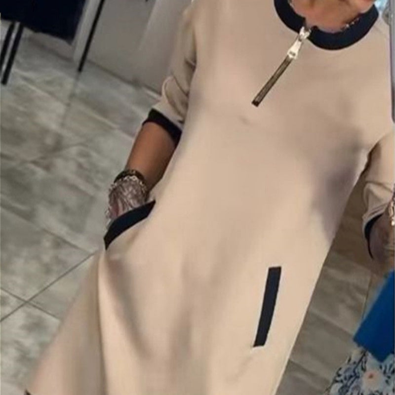 Wendy Casual Dress | Stylish V Neck, 3/4 Sleeves 9