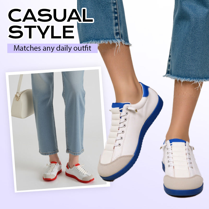 Wendy Wide Toe Sneakers | Lightweight, Breathable PU 4