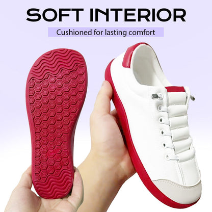 Wendy Wide Toe Sneakers | Lightweight, Breathable PU 6