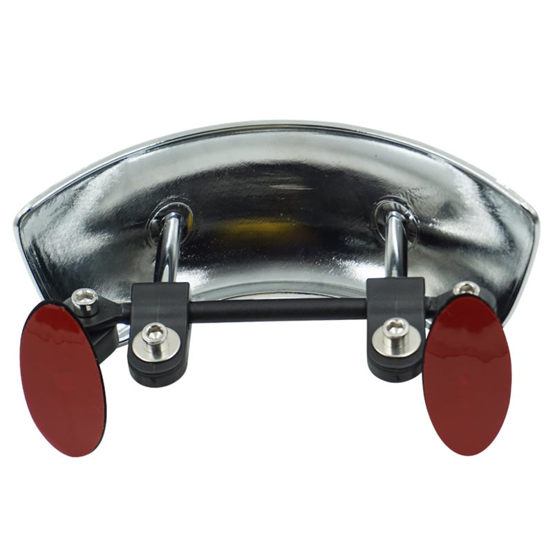 Wider View Motorcycle Mirror | 180-Degree Parabolic Design, Adjustable Angle 4