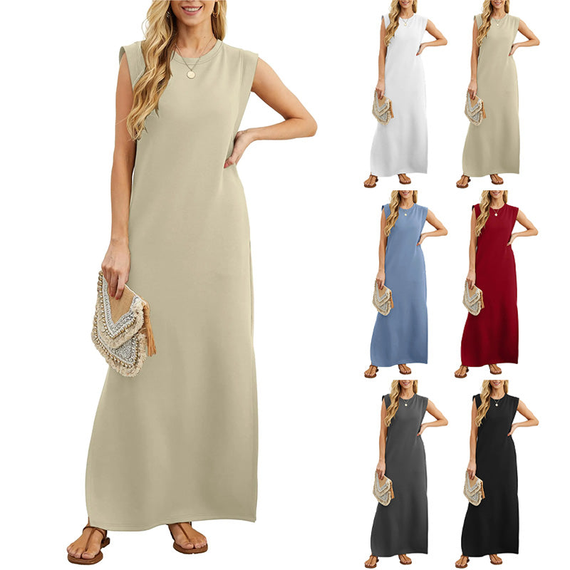 Wina Casual Dress | Wrinkle-Free, Split Hem 1