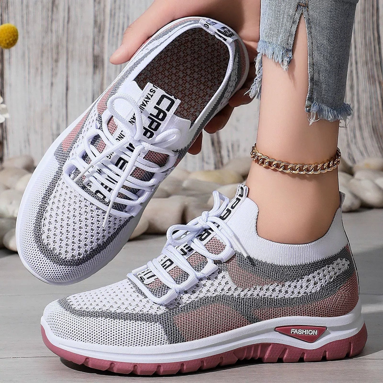 Wina Running Shoes | Breathable Mesh, Non-Slip Sole 2