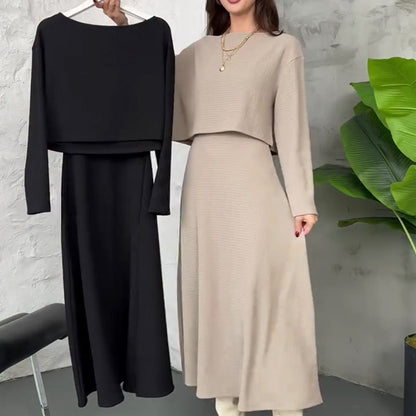 Wina Two Piece Set | Versatile Matching Sets for Women, High-Stretch Knit Fabric 2