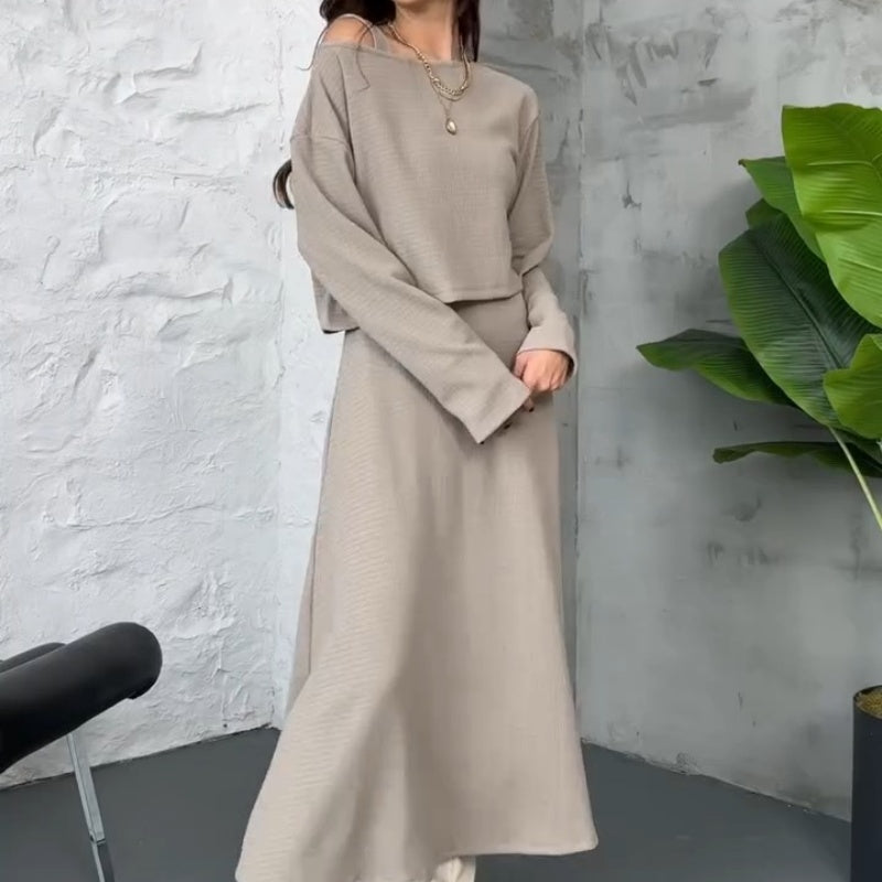 Wina Two Piece Set | Versatile Matching Sets for Women, High-Stretch Knit Fabric 4
