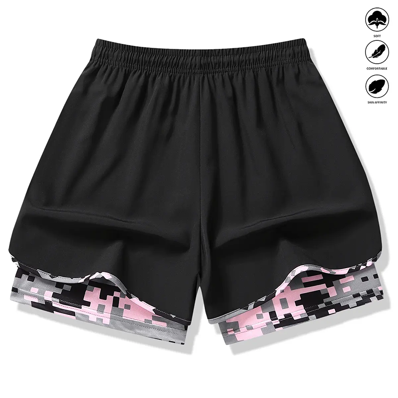 Wina Women's Athletic Shorts | 2-in-1 Design, Breathable Fabric 4