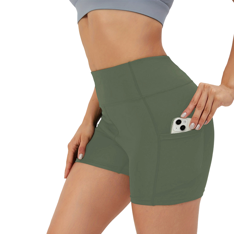 Wira High-Waist Yoga Shorts | Tummy Control, Butt-Lifting, Stretchy Spandex 10