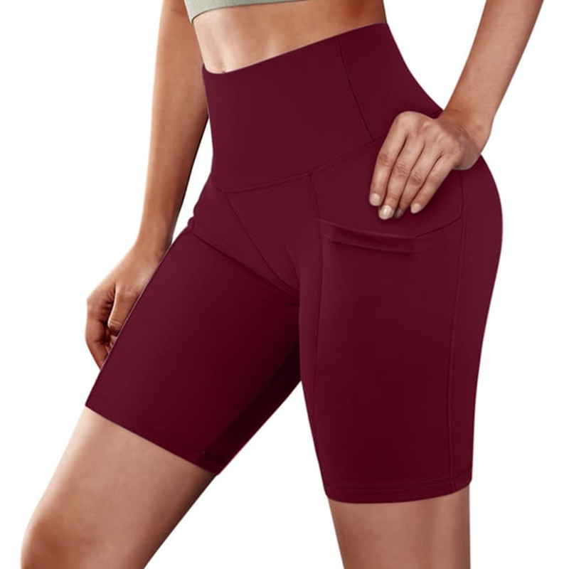 Wira High-Waist Yoga Shorts | Tummy Control, Butt-Lifting, Stretchy Spandex 3