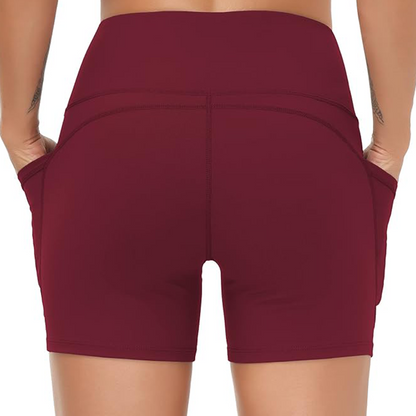 Wira High-Waist Yoga Shorts | Tummy Control, Butt-Lifting, Stretchy Spandex 6