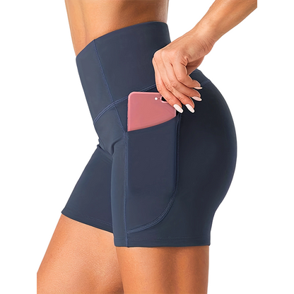 Wira High-Waist Yoga Shorts | Tummy Control, Butt-Lifting, Stretchy Spandex 9