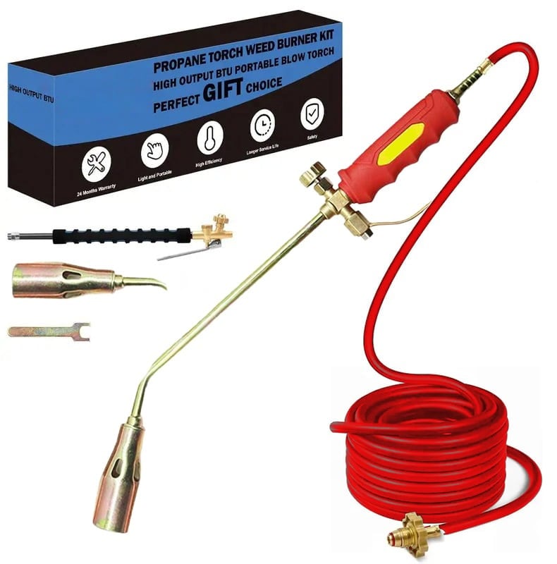 Woyuosn Propane Weed Torch | 1,900,000 BTU, Eco-Friendly, 10-ft Hose 0