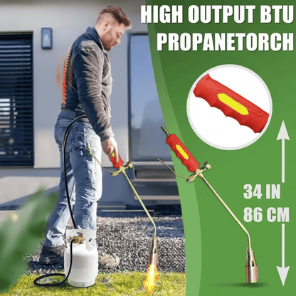 Woyuosn Propane Weed Torch | 1,900,000 BTU, Eco-Friendly, 10-ft Hose 1