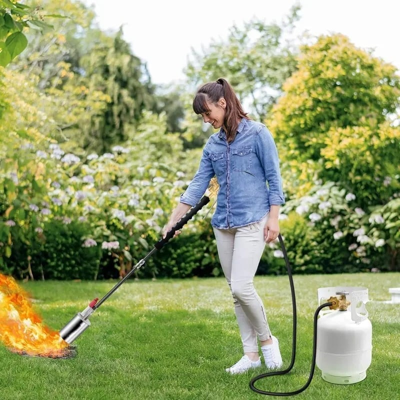 Woyuosn Propane Weed Torch | 1,900,000 BTU, Eco-Friendly, 10-ft Hose 2