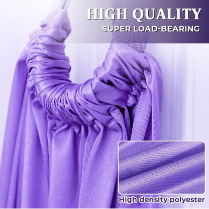 Yogi Stretch Band | Adjustable, Premium Soft Fabric Flexibility Trainer 3